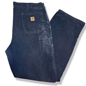 Carhartt Flannel Lined Carpenter Work Pants